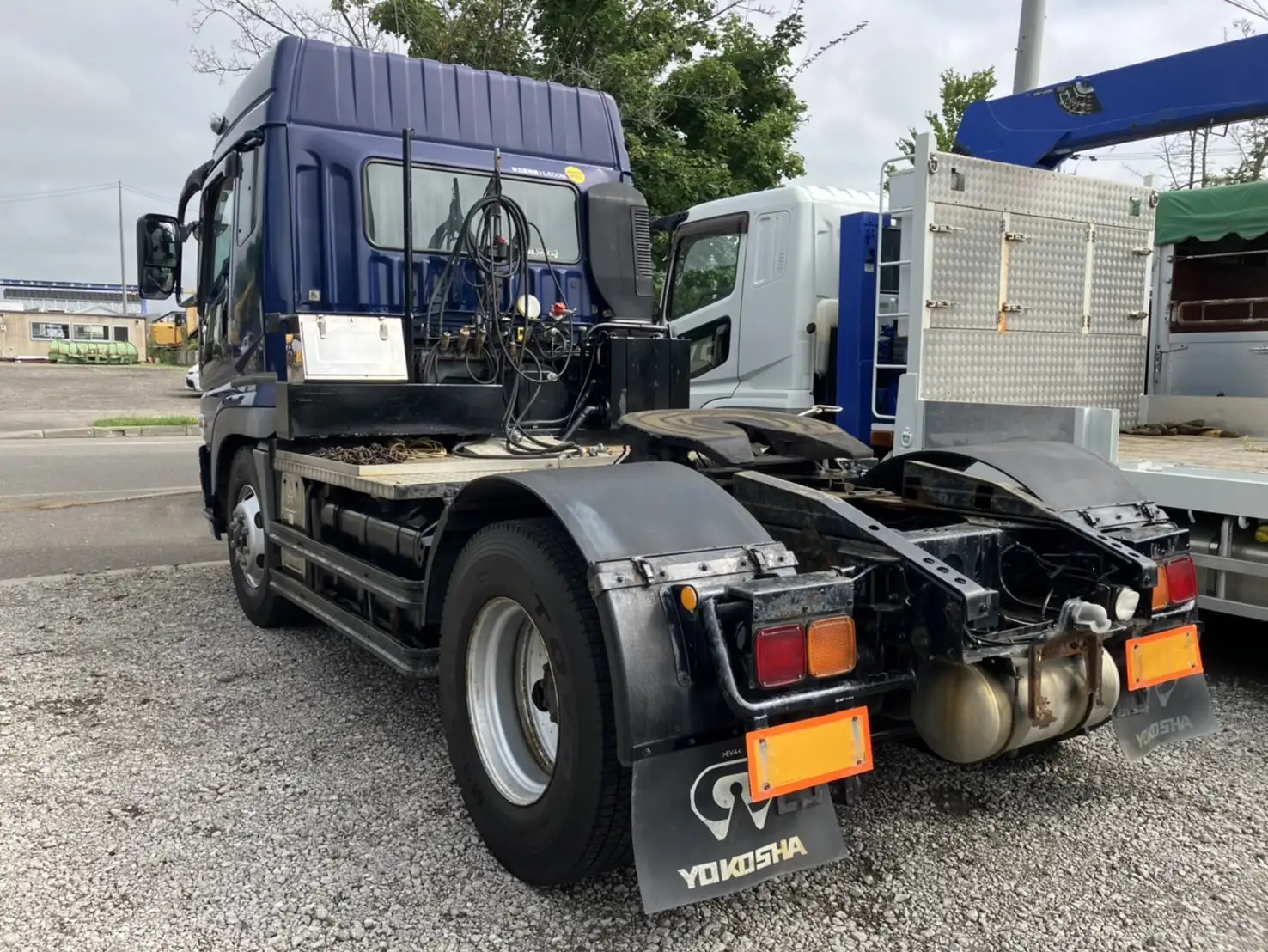 平成19年10月中古大型トラクタヘッド三菱ふそうスーパーグレートの画像3