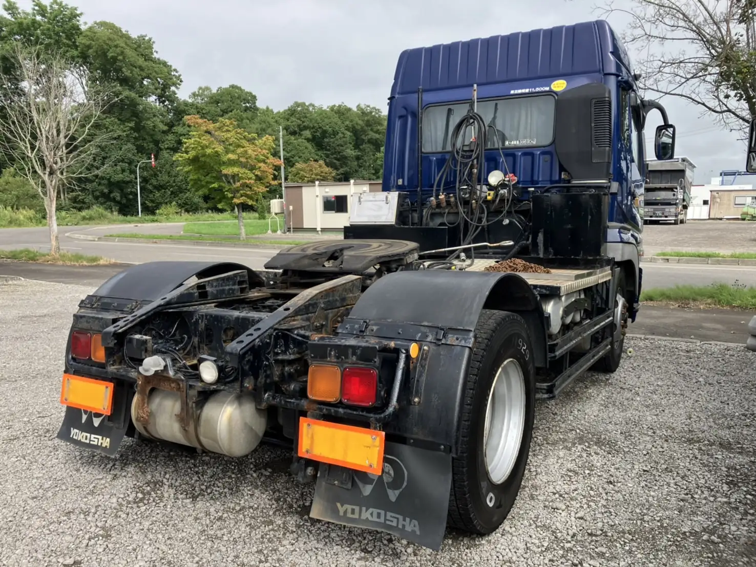 平成19年10月中古大型トラクタヘッド三菱ふそうスーパーグレートの画像4