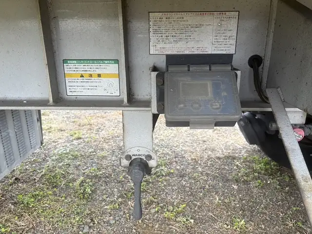 平成30年　トレクス　40ft3軸冷凍コンテナシャシSET　積載：30,480㎏　エアサス（リフトアクスル後軸残し）第五輪荷重：10,880㎏以上　　の画像12