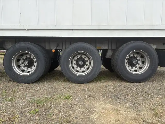 平成30年　トレクス　40ft3軸冷凍コンテナシャシSET　積載：30,480㎏　エアサス（リフトアクスル後軸残し）第五輪荷重：10,880㎏以上　　の画像13