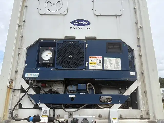 平成30年　トレクス　40ft3軸冷凍コンテナシャシSET　積載：30,480㎏　エアサス（リフトアクスル後軸残し）第五輪荷重：10,880㎏以上　　の画像32