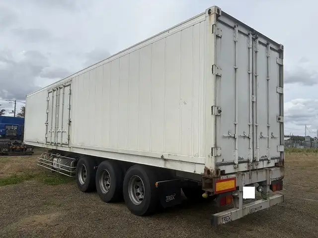 平成30年　トレクス　40ft3軸冷凍コンテナシャシSET　積載：30,480㎏　エアサス（リフトアクスル後軸残し）第五輪荷重：10,880㎏以上　　の画像7