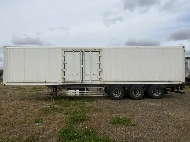 平成30年　トレクス　40ft3軸冷凍コンテナシャシSET　積載：30,480㎏　エアサス（リフトアクスル後軸残し）第五輪荷重：10,880㎏以上　　の画像8