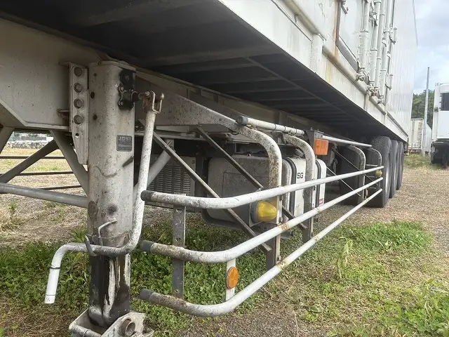 平成30年　トレクス　40ft3軸冷凍コンテナシャシSET　積載：30,480㎏　エアサス（リフトアクスル後軸残し）第五輪荷重：10,880㎏以上　　の画像10