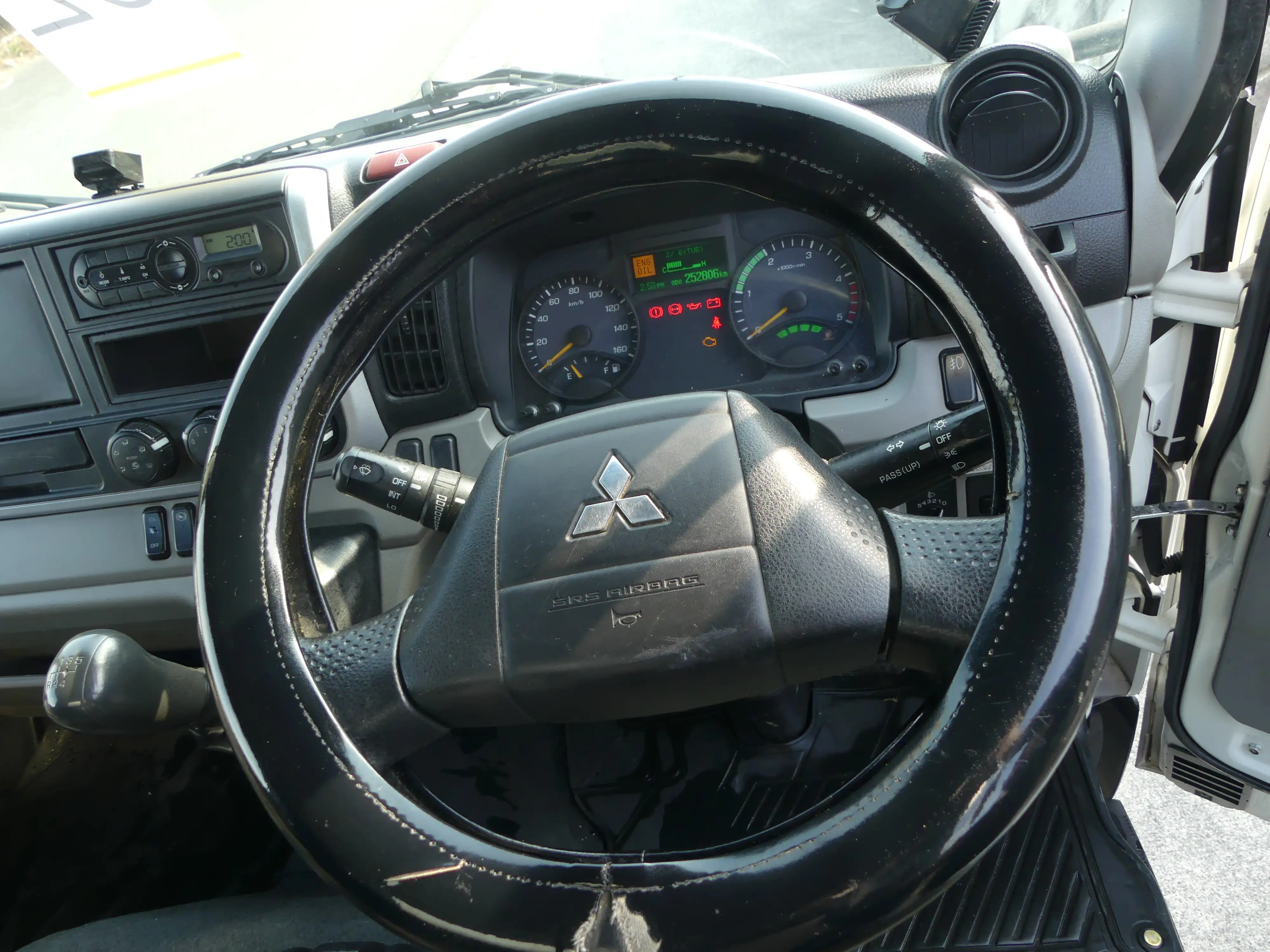 平成29年12月中古小型アルミバン・ウィング三菱ふそうキャンターの画像13