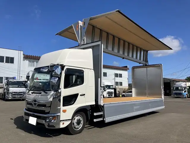 令和06年02月中古増トンアルミバン・ウィング日野レンジャーの画像9