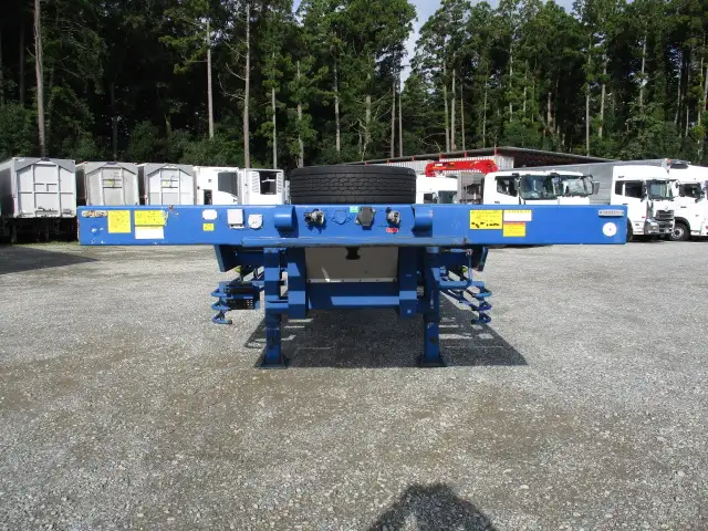 平成30年　フルハーフ　31Ft、20Ftコンテナ兼用シャシ　2軸リーフサス　積載：20,700kg　第五輪：6,960㎏以上の画像2
