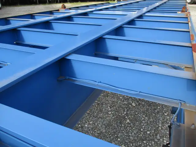 平成30年　フルハーフ　31Ft、20Ftコンテナ兼用シャシ　2軸リーフサス　積載：20,700kg　第五輪：6,960㎏以上の画像16
