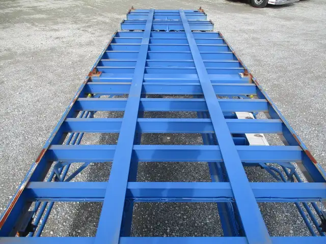 平成30年　フルハーフ　31Ft、20Ftコンテナ兼用シャシ　2軸リーフサス　積載：20,700kg　第五輪：6,960㎏以上の画像23