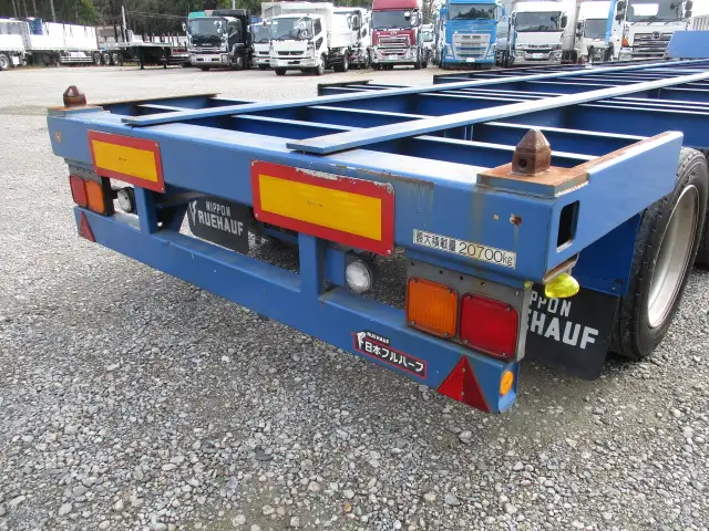 平成30年　フルハーフ　31Ft、20Ftコンテナ兼用シャシ　2軸リーフサス　積載：20,700kg　第五輪：6,960㎏以上の画像41