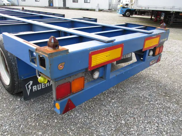 平成30年　フルハーフ　31Ft、20Ftコンテナ兼用シャシ　2軸リーフサス　積載：20,700kg　第五輪：6,960㎏以上の画像42