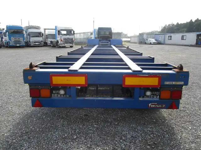 平成30年　フルハーフ　31Ft、20Ftコンテナ兼用シャシ　2軸リーフサス　積載：20,700kg　第五輪：6,960㎏以上の画像6