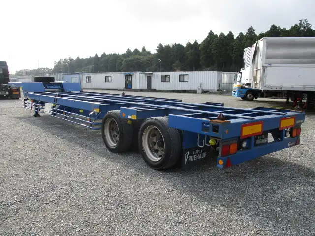 平成30年　フルハーフ　31Ft、20Ftコンテナ兼用シャシ　2軸リーフサス　積載：20,700kg　第五輪：6,960㎏以上の画像7