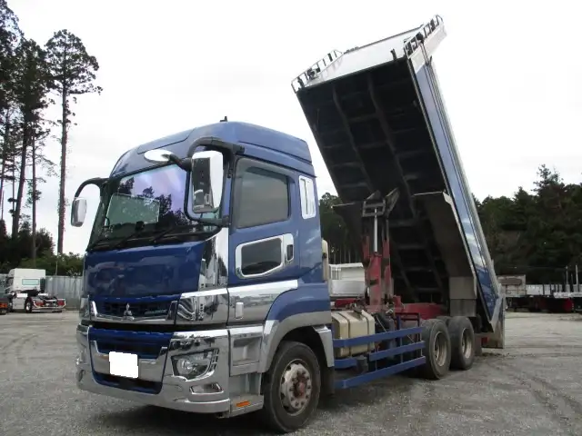 令和01年/平成31年00月中古大型ダンプ三菱ふそうスーパーグレートの画像23