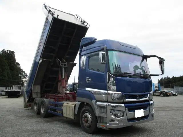 令和01年/平成31年00月中古大型ダンプ三菱ふそうスーパーグレートの画像24