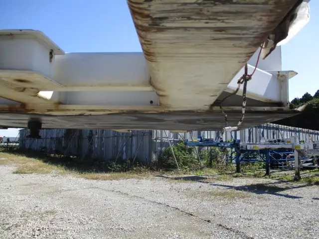 平成25年01月中古大型コンテナシャーシー日本フルハーフフルハーフの画像13