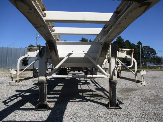 平成25年01月中古大型コンテナシャーシー日本フルハーフフルハーフの画像15