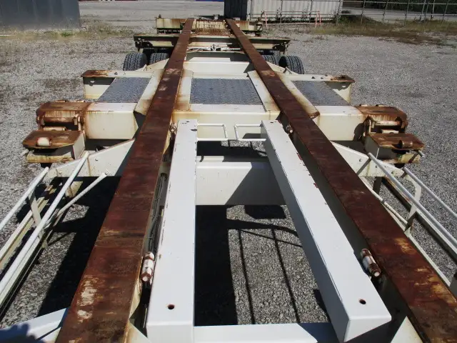 平成25年01月中古大型コンテナシャーシー日本フルハーフフルハーフの画像24