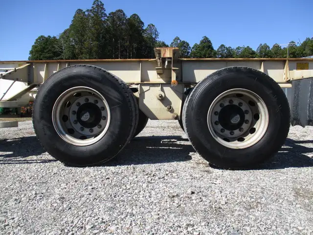 平成25年01月中古大型コンテナシャーシー日本フルハーフフルハーフの画像27