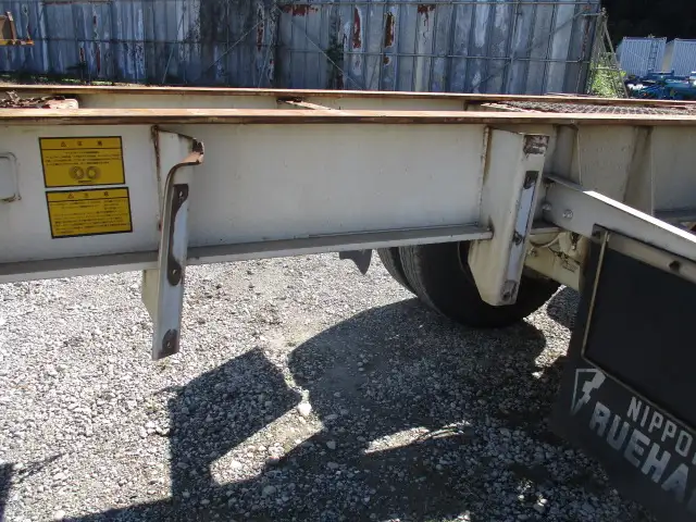 平成25年01月中古大型コンテナシャーシー日本フルハーフフルハーフの画像38