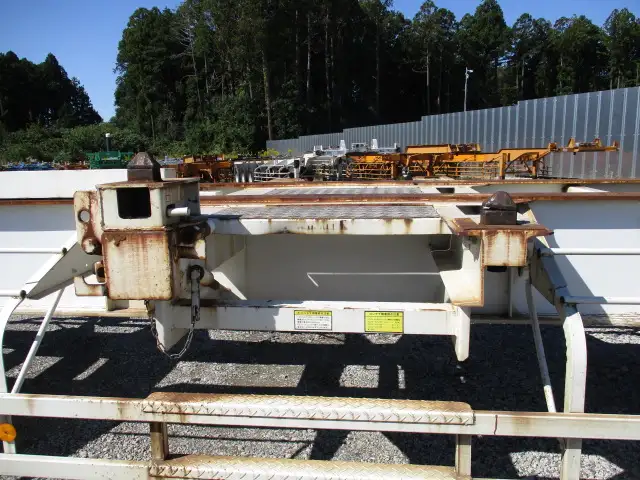 平成25年01月中古大型コンテナシャーシー日本フルハーフフルハーフの画像47