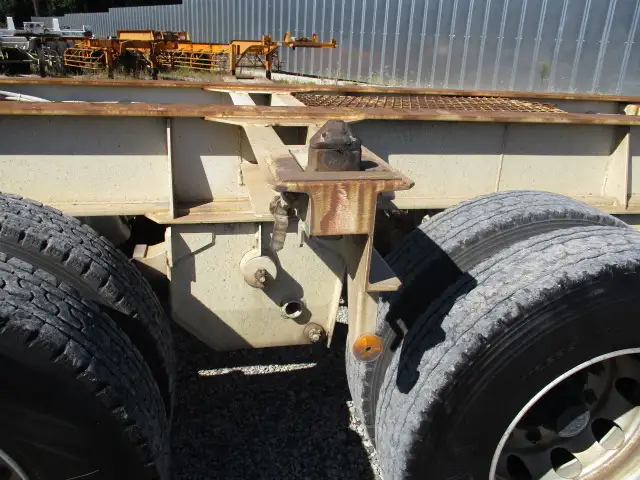 平成25年01月中古大型コンテナシャーシー日本フルハーフフルハーフの画像49