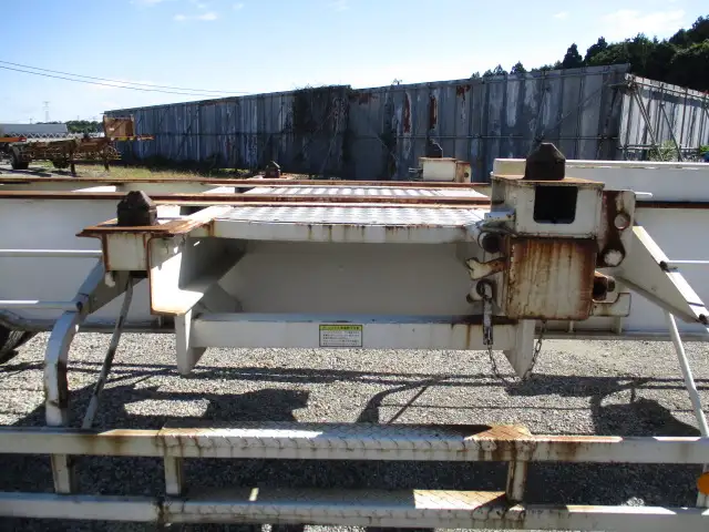 平成25年01月中古大型コンテナシャーシー日本フルハーフフルハーフの画像53