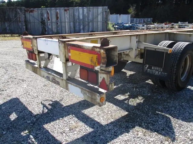 平成25年01月中古大型コンテナシャーシー日本フルハーフフルハーフの画像55