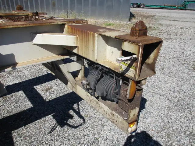 平成25年01月中古大型コンテナシャーシー日本フルハーフフルハーフの画像58