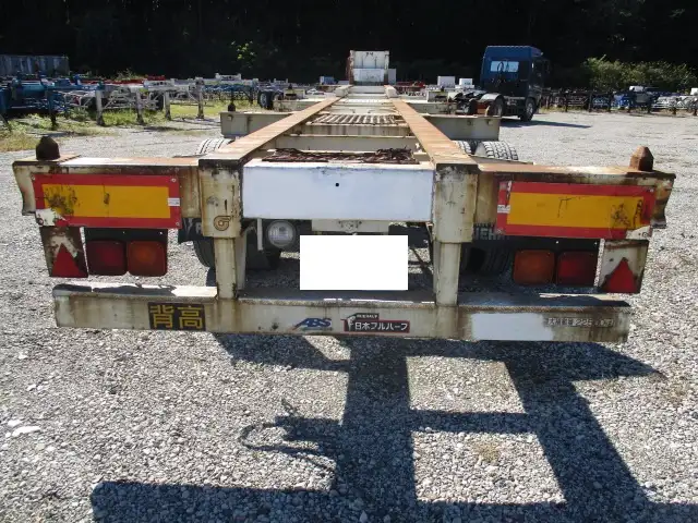 平成25年01月中古大型コンテナシャーシー日本フルハーフフルハーフの画像60