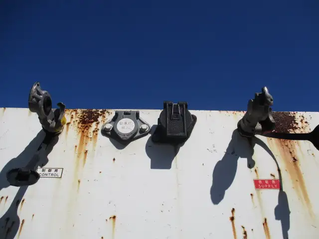 平成25年01月中古大型コンテナシャーシー日本フルハーフフルハーフの画像9