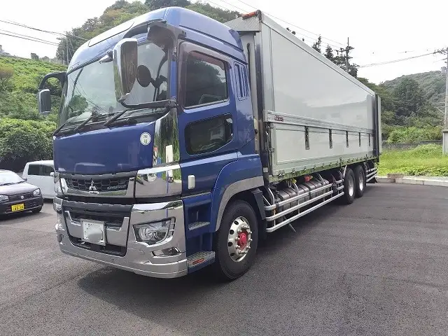 平成30年04月中古大型冷凍バン・ウィング三菱ふそうスーパーグレートの画像1