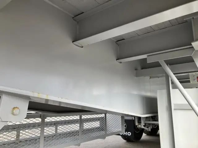 ☆車検付き(R7.10.27)☆ 令和5年 東邦 13M3軸フラットトレーラー シングル引き スーパーシングル 積載:29,000㎏ 第五輪:10,570㎏以上の画像12