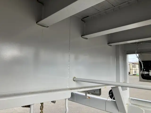 ☆車検付き(R7.10.27)☆ 令和5年 東邦 13M3軸フラットトレーラー シングル引き スーパーシングル 積載:29,000㎏ 第五輪:10,570㎏以上の画像17