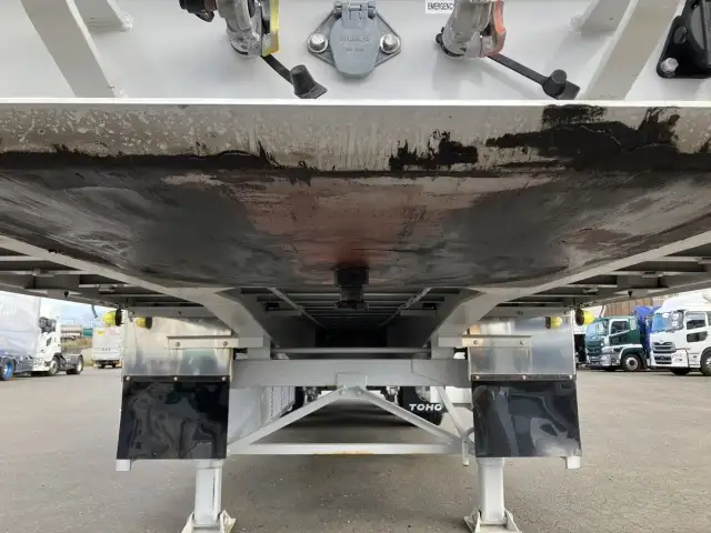 ☆車検付き(R7.10.27)☆ 令和5年 東邦 13M3軸フラットトレーラー シングル引き スーパーシングル 積載:29,000㎏ 第五輪:10,570㎏以上の画像33