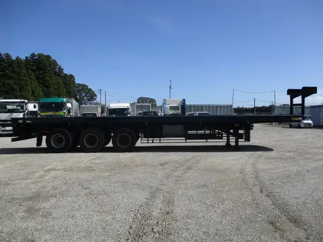 平成28年03月中古大型アオリ付トレーラー・フラットトレーラートレクストレクスの画像4