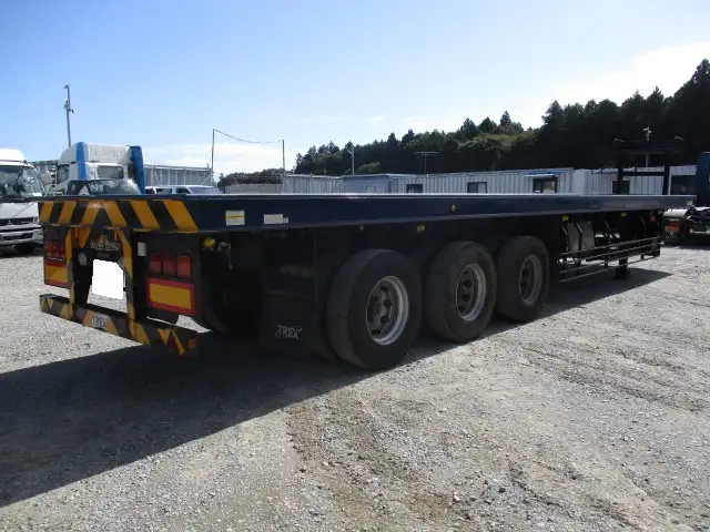 平成28年03月中古大型アオリ付トレーラー・フラットトレーラートレクストレクスの画像5