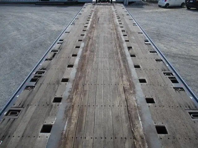 平成28年03月中古大型アオリ付トレーラー・フラットトレーラートレクストレクスの画像47