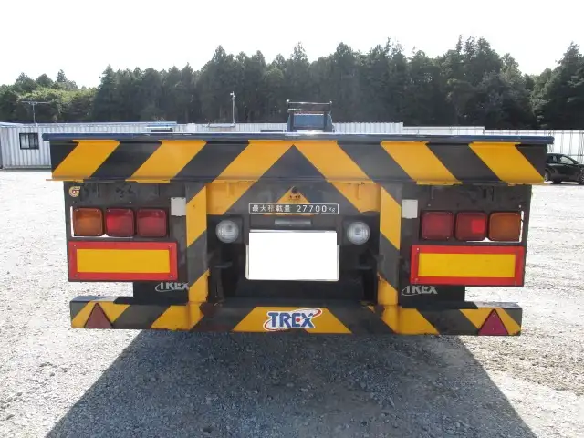 平成28年03月中古大型アオリ付トレーラー・フラットトレーラートレクストレクスの画像6