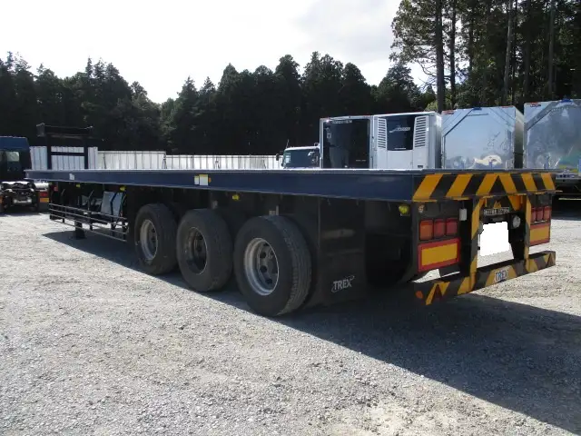 平成28年03月中古大型アオリ付トレーラー・フラットトレーラートレクストレクスの画像7