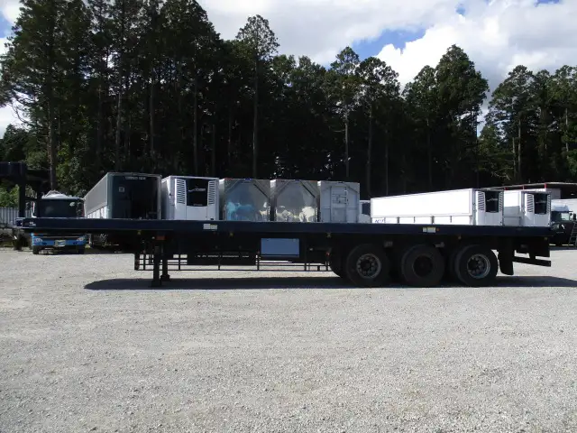 平成28年03月中古大型アオリ付トレーラー・フラットトレーラートレクストレクスの画像8
