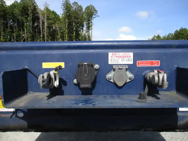 平成28年03月中古大型アオリ付トレーラー・フラットトレーラートレクストレクスの画像9