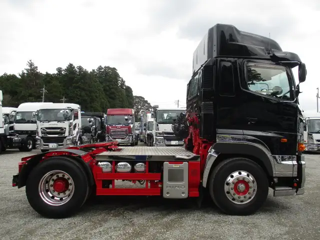 平成30年02月中古大型トラクタヘッド日野プロフィアの画像4