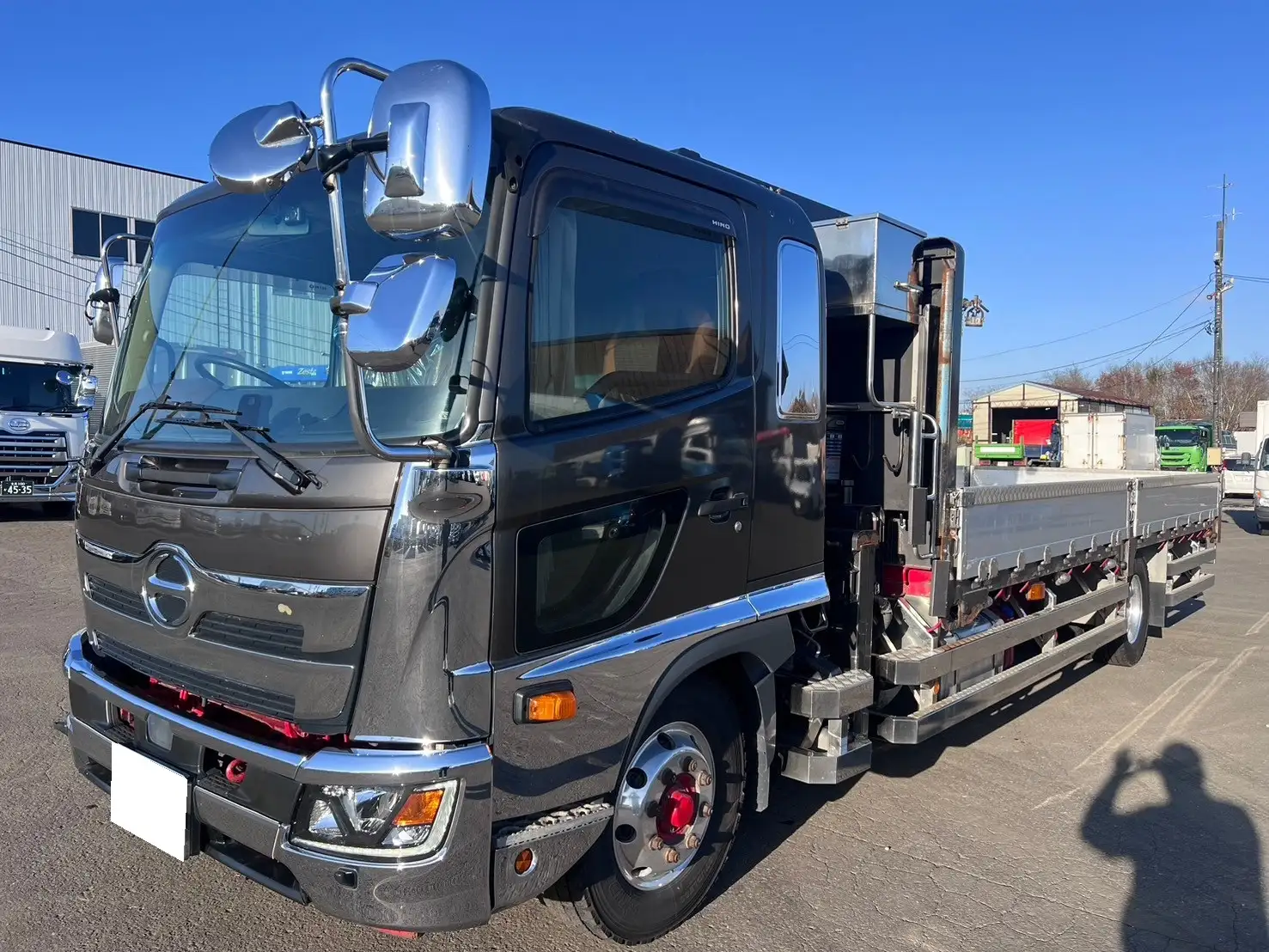 平成30年09月中古増トンクレーン付日野レンジャーの画像1