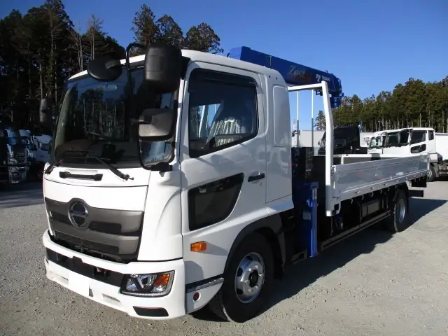 令和06年02月中古中型クレーン付日野レンジャーの画像1