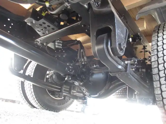 ★未使用車★　R6　三菱　4tアルミ平ボデー　6200ワイド　220馬力　MT　東洋ボデー　融雪仕様　５方開　の画像18