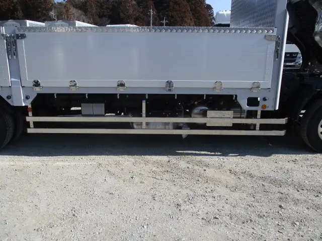 ★未使用車★　R6　三菱　4tアルミ平ボデー　6200ワイド　220馬力　MT　東洋ボデー　融雪仕様　５方開　の画像20