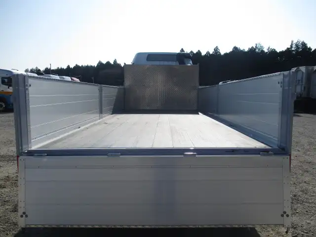 ★未使用車★　R6　三菱　4tアルミ平ボデー　6200ワイド　220馬力　MT　東洋ボデー　融雪仕様　５方開　の画像21