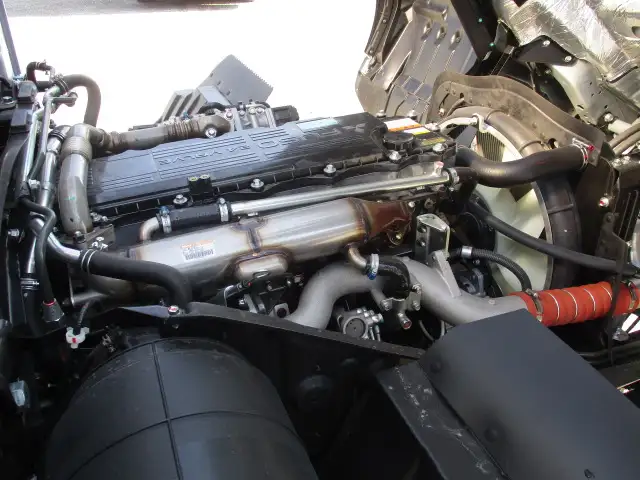 ★未使用車★　R6　三菱　4tアルミ平ボデー　6200ワイド　220馬力　MT　東洋ボデー　融雪仕様　５方開　の画像48