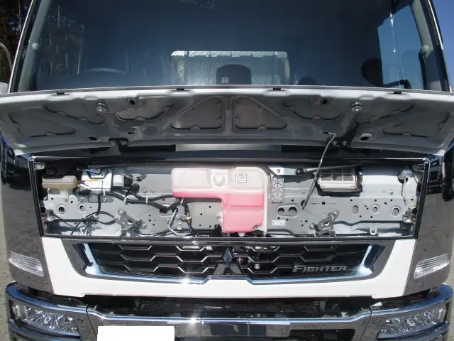 ★未使用車★　R6　三菱　4tアルミ平ボデー　6200ワイド　220馬力　MT　東洋ボデー　融雪仕様　５方開　の画像50